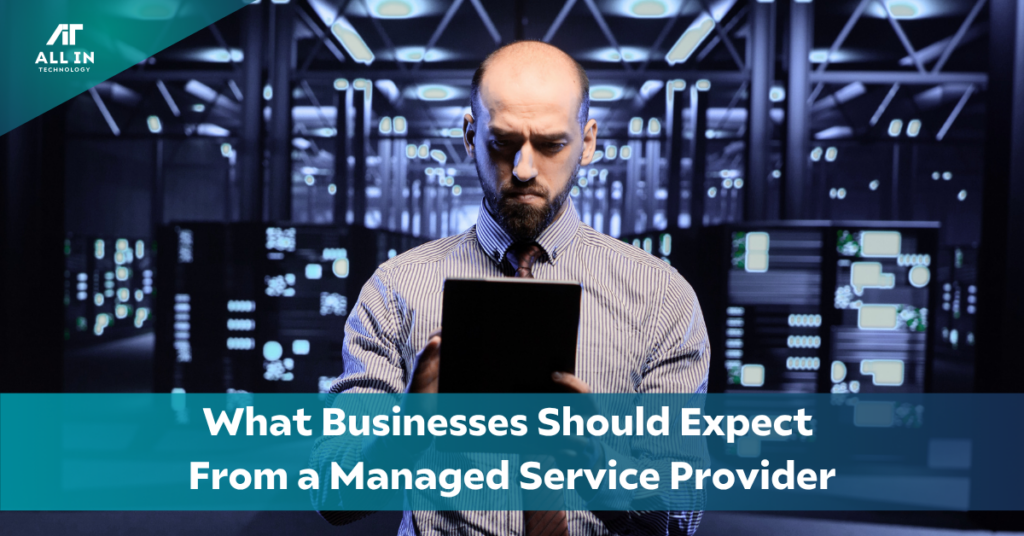 Managed Services provider in data center from All In Technology in Colorado and Wisconsin MSP